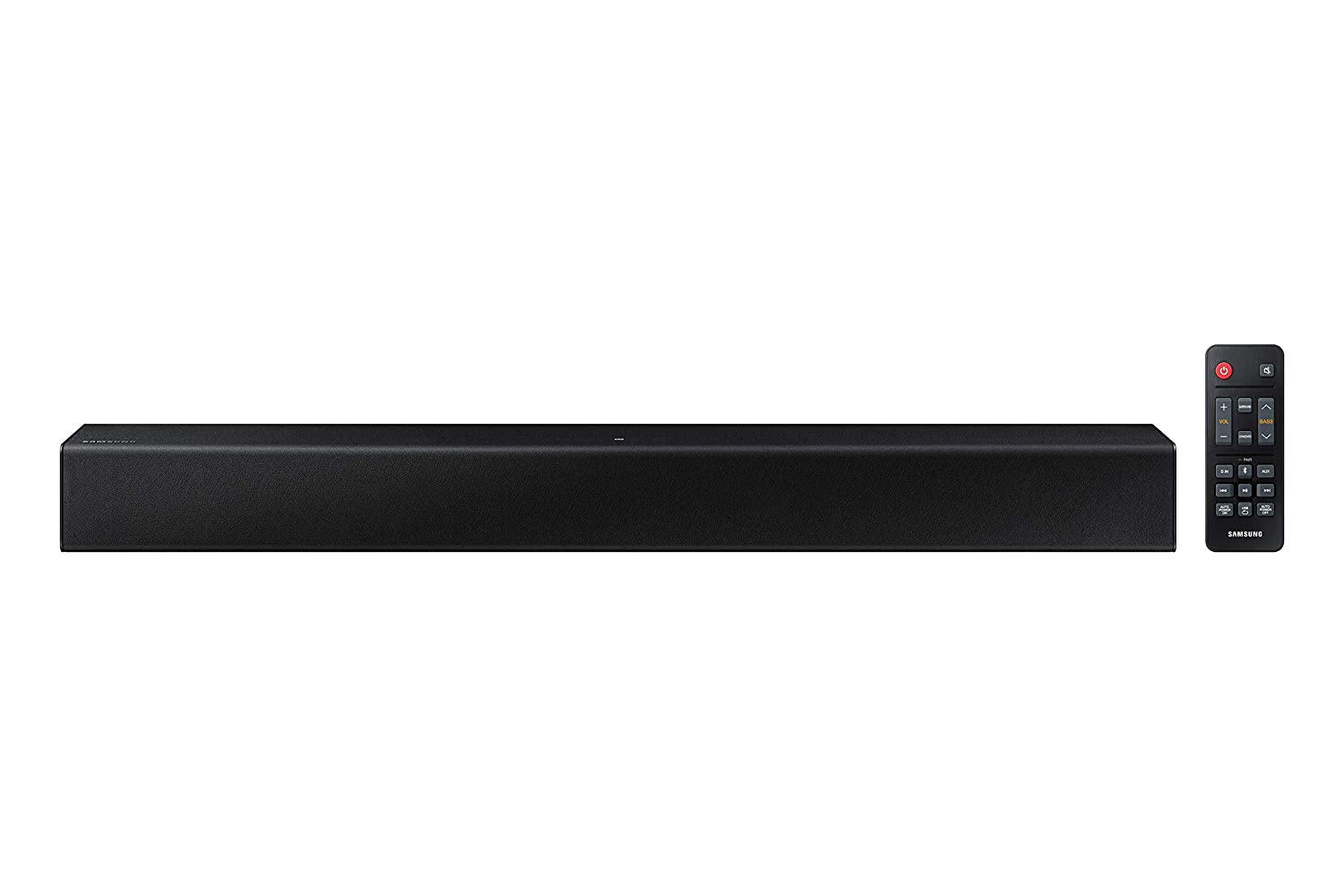 Samsung HW-T400/XL 2.0 Channel Soundbar with Built-in Subwoofer (40 W, 4 Speakers, Dolby 2 Channel)- Black